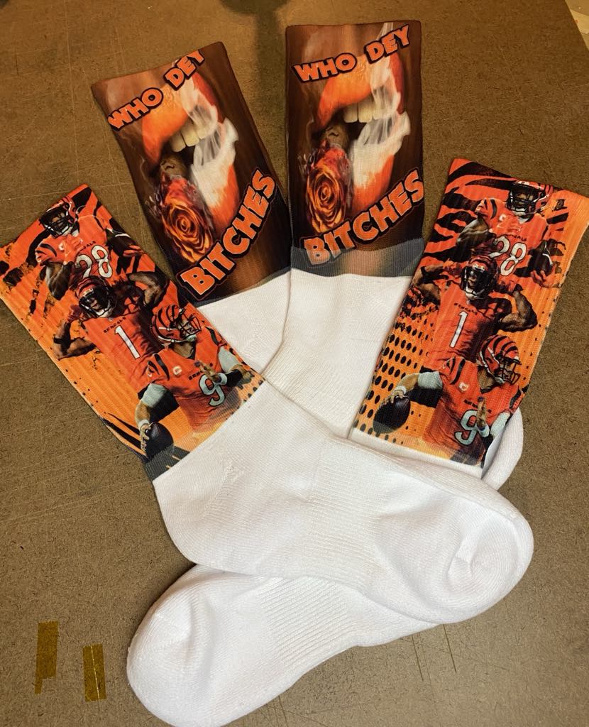 PinkOut Warrior Cancer Custom Socks