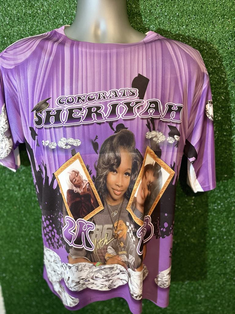 3D GRAD SHIRT + STOLE Bundle