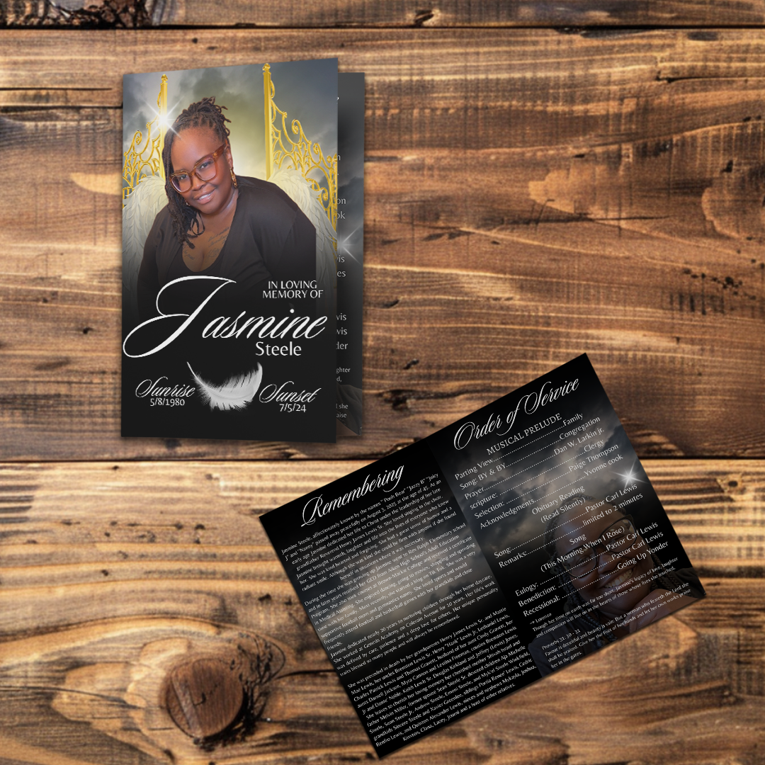 Obituaries – 11 x 17 (8-Page Programs)