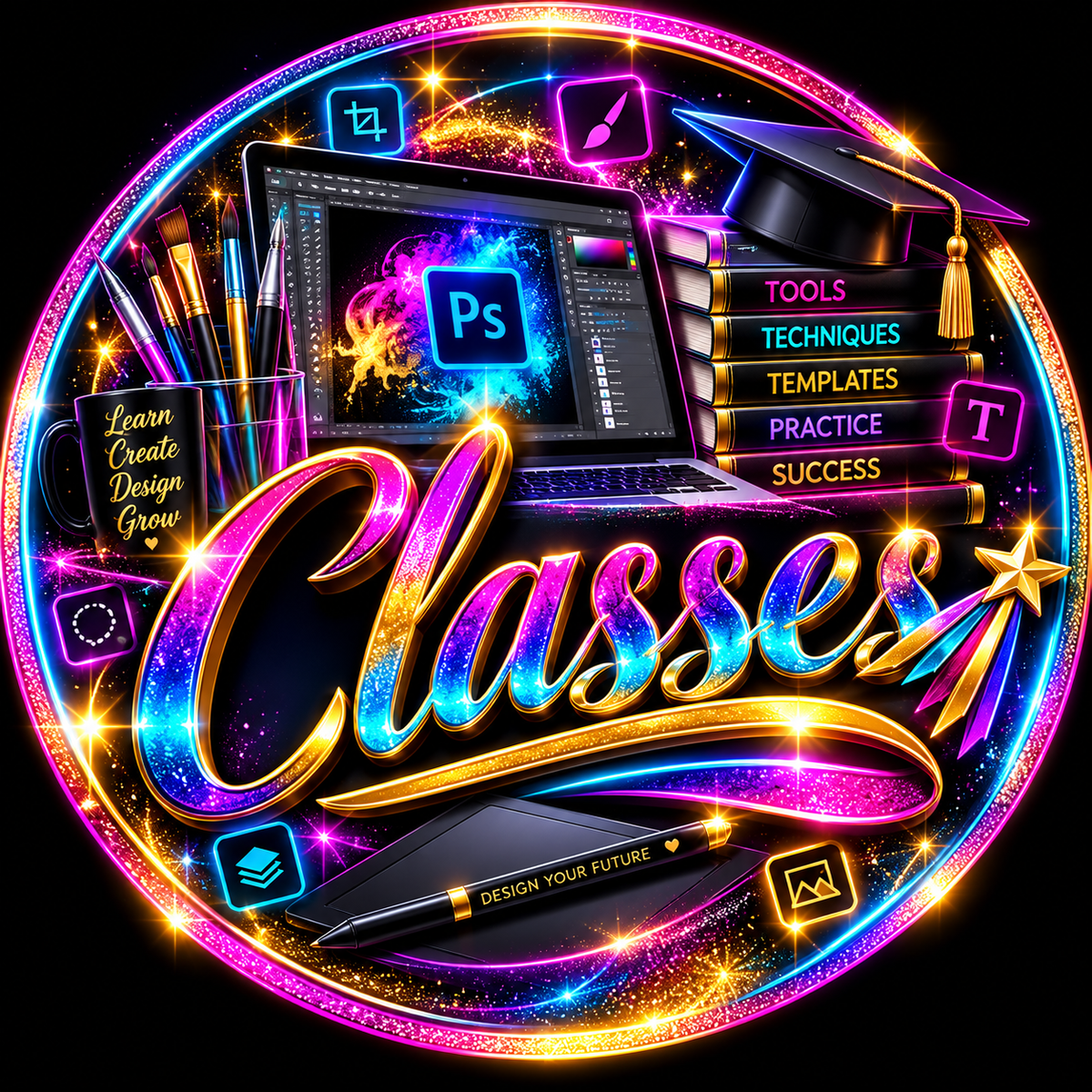 1-on-1 Beginner Photoshop Class