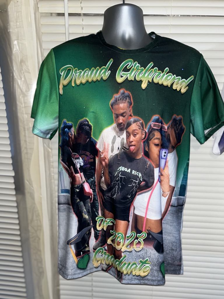 3D GRAD SHIRT + STOLE Bundle