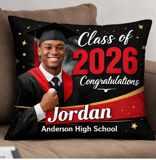Graduation Pillows (Class of 2026 Keepsake Pillow)